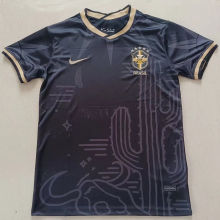 2022 Brazil Black Fans Soccer Jersey