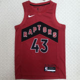 Toronto Raptors SIAKAM #43 Red Away NBA Jerseys