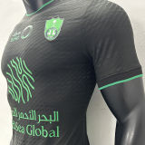 2023/24 Al Ahli SFC Third Black Player Version Jersey 吉达国民