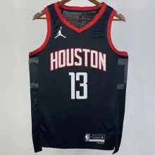 2023/24 Rockets HARDEN #13 Black NBA Jerseys
