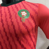 2023/24 Morocco Red Player Version Jersey