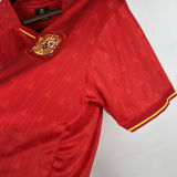 1988/91 Spain Home Red Retro Soccer Jersey