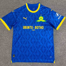 2023/24 Mamelodi Sundowns Blue Fans Soccer Jersey 马梅洛迪日落