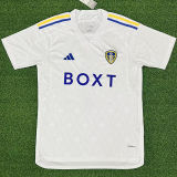 2023/24 Leeds United Home White Fans Soccer Jersey