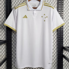 2023 Cruzeiro White Memorial Fans Soccer Jersey