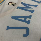 Lakers JAMES #23 White Retro NBA Jerseys