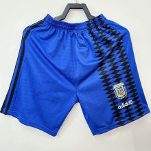 1994 Argentina Away Blue Retro Shorts