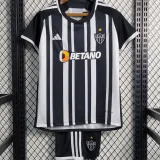 2023/24 AT Mineiro Home Black Kids Soccer Jersey