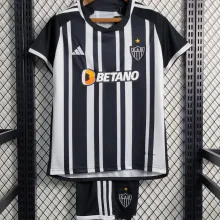 2023/24 AT Mineiro Home Black Kids Soccer Jersey