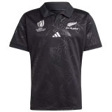 2023 All Blacks RUGBY WORLD CUP Home Rugby Jersey 全黑