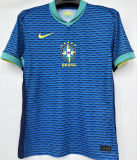 2024/25 Brazil Away Blue Player Version Jersey