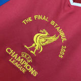2005 The Final ISTANBUL Champions Retro Soccer Jersey