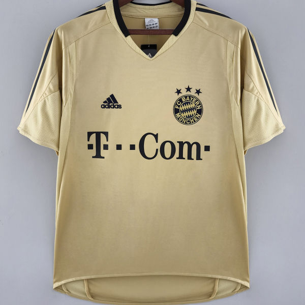 2004/05 BFC Away Gold Retro Soccer Jersey
