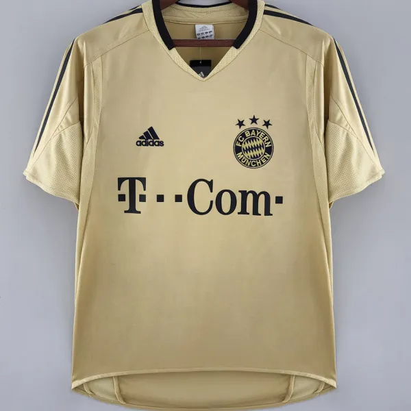2004/05 BFC Away Gold Retro Soccer Jersey