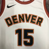 Nuggets JOKIC #15 City Edition Off White NBA Jerseys