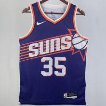 2023/24 Suns DURANT #35 Purple NBA Jerseys