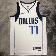 2023/24 Mavericks DONCIC #77 White NBA Jerseys