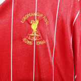 1984 LFC UCL Final Home Red Retro Soccer Jersey