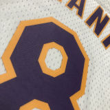 2003/04 Lakers BRYANT #8 Retro White NBA Jerseys热压