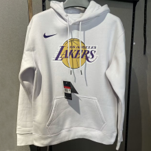 2023/24 Lakers NBA White Hoody