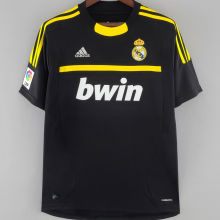 2011/12 RM Goalkeeper Black Retro Soccer Jersey