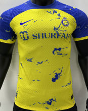 2023/24 Al Nassr Classic Edition Yellow Player Version Jersey