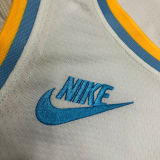 Lakers WESTBROOK #0 White Retro NBA Jerseys