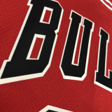 Bulls Jordan #23 Red NBA Jerseys Hot Pressed