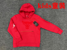 2023/24 Bulls Kids NBA Red Hoody