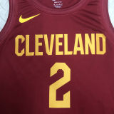 Cleveland IRVING #2 Red NBA Jerseys