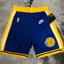 2023 Warriors Blue Retro NBA Cotton Pants