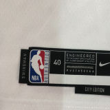 Lakers BRYANT #24 White City Edition NBA Jerseys