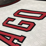 Bulls DEROZAN #11 White City Edition NBA Jerseys
