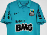 2012/13 Santos Blue Retro Soccer Jersey