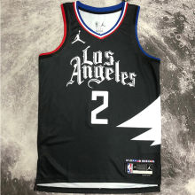2023 Clippers LEONARD #2 Black NBA Jerseys