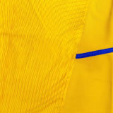 2002/03 Leeds United Third Yellow Retro Soccer Jersey
