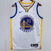 2023/24 Warriors CURRY #30 White NBA Jerseys