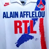 1990-1991 PSG Home Retro Soccer Jersey