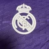 2024/25 RM x Y3 Purple Player Version Soccer Jersey