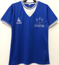 1985 Everton E.C.W CUP FINAL Retro Soccer Jersey
