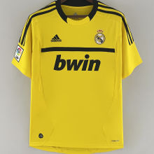 2011/12 RM Goalkeeper Yellow Retro Soccer Jersey