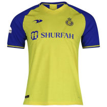 2022/23 Al Nassr Home Yellow Fans Soccer Jersey