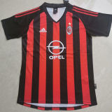 2002/03 AC Milan Home Retro Soccer Jersey