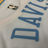 Lakers DAVIS #3 White Retro NBA Jerseys