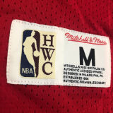 JORDAN # 23 Bulls Red Mitchell Ness Retro Jerseys