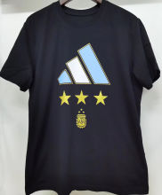 2022/23 Argentina Black Cotton Shirt