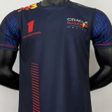 2023/24 Red Bull Racing No.1 Black F1 Team T-Shirt (号码 1 圆领)