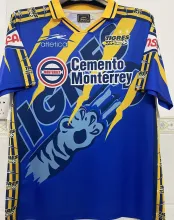1997/98 Tigres Third Blue Retro Soccer Jersey