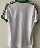 1983 Mexico Away White Retro Soccer Jersey