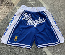 Lakers Blue Four Bags NBA Pants